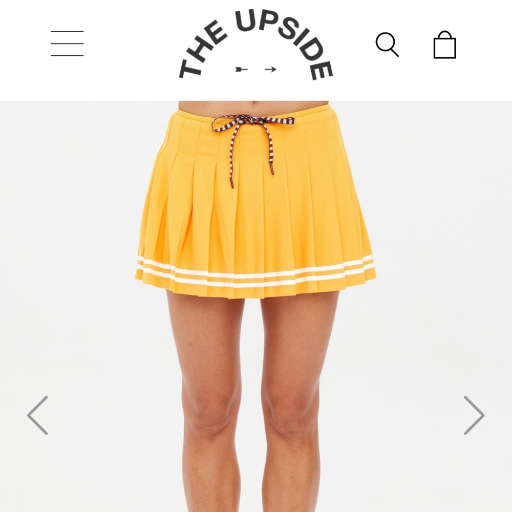 Anthropologie The Upside Prix Quinny Pleated Skirt Sz US 2